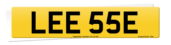 Registration number LEE 55E